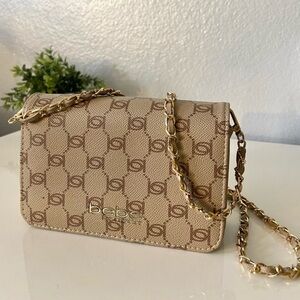 BEBE Crossbody Tan Purse